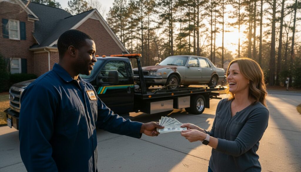 Junk Car Removal Same Day Alpharetta: Get Paid Cash Today