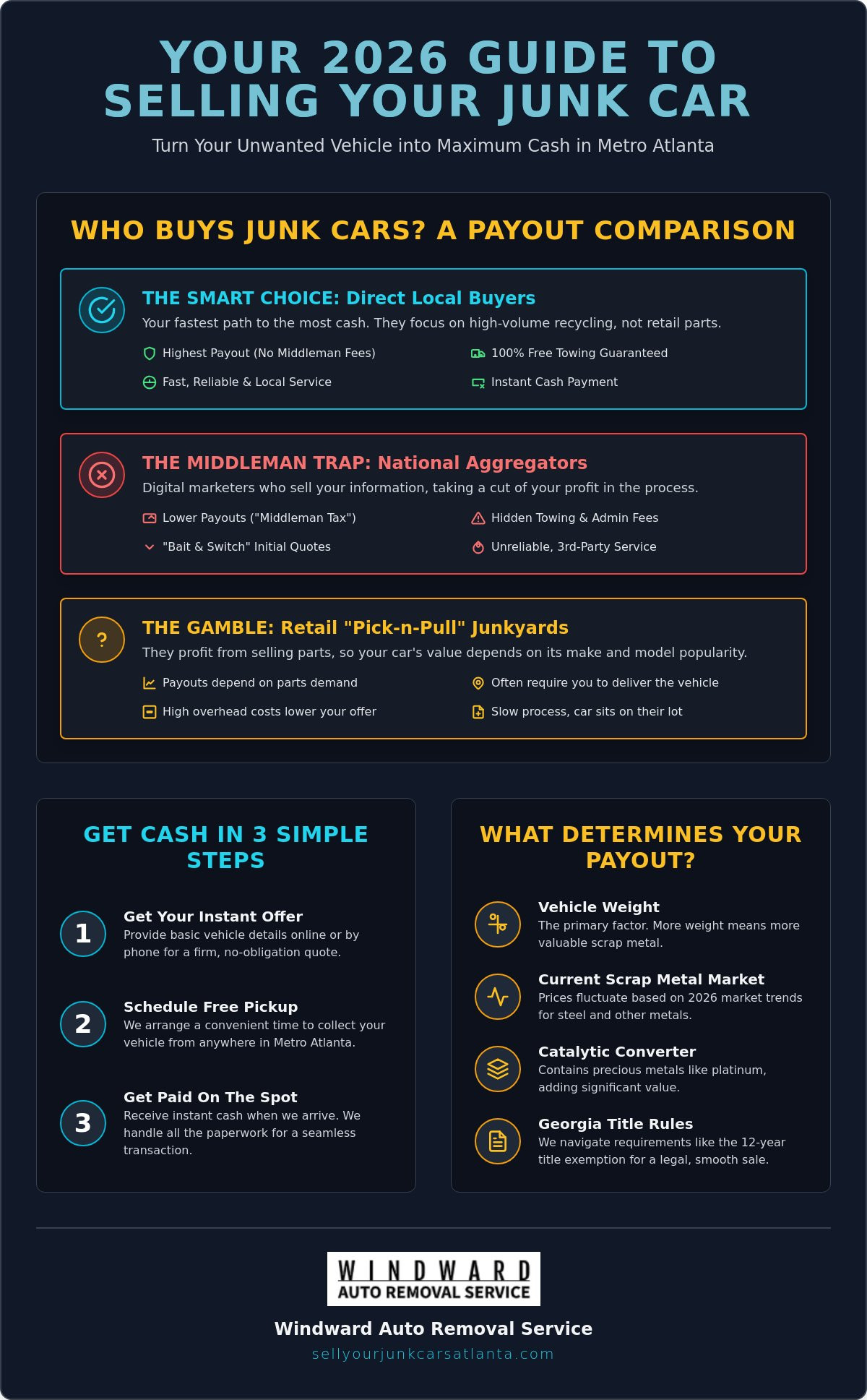 Companies That Buy Junk Cars: The 2026 Guide to Maximum Payouts in Atlanta