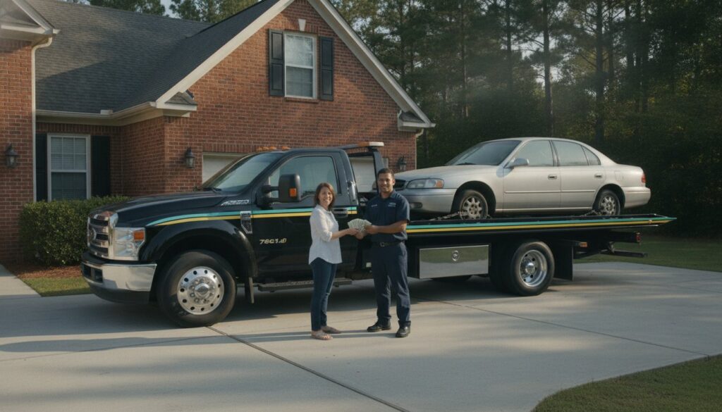 Free Junk Car Towing in Alpharetta: Get Instant Cash Today