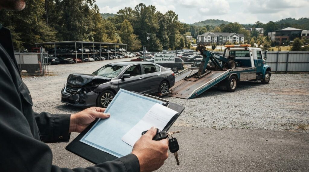 Proof of a Junked Vehicle in Alpharetta: Georgia DDS Reference