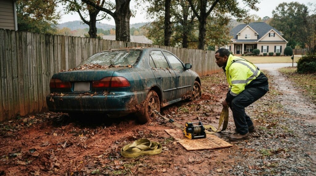 Remove a Stuck Car in Alpharetta: Your 2026 Guide