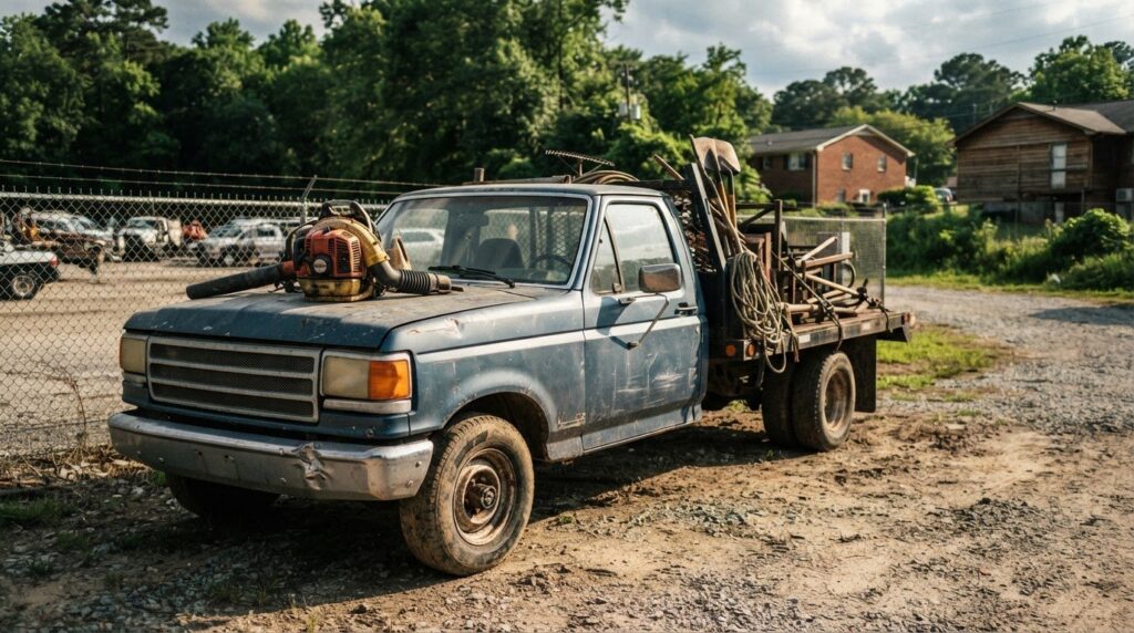 Sell My Landscaping Truck for Cash in Alpharetta