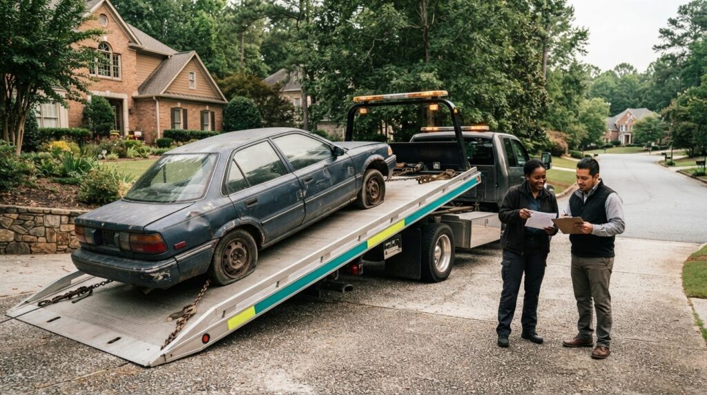 Unwanted Vehicle Pickup in Alpharetta: A 2026 Seller’s Guide